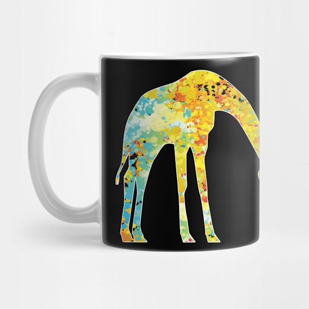 Cool giraffes colorful Tshirt by thefriendlyone